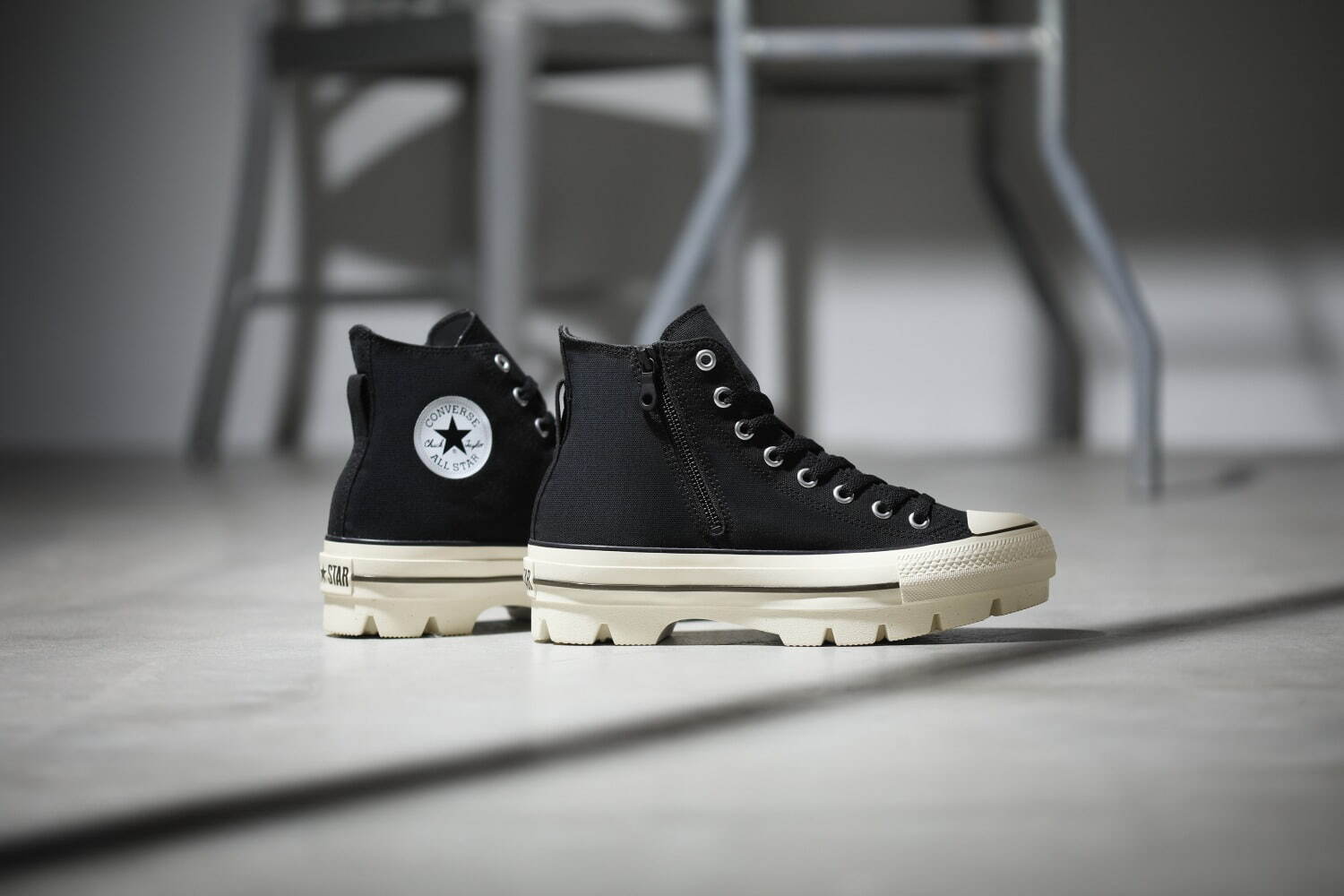 CONVERSEオールスター厚底-