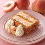 キハチ カフェの夏限定ピーチスイーツ - 白桃のナポレオンパイやパフェ、アフタヌーンティーセットも｜写真5