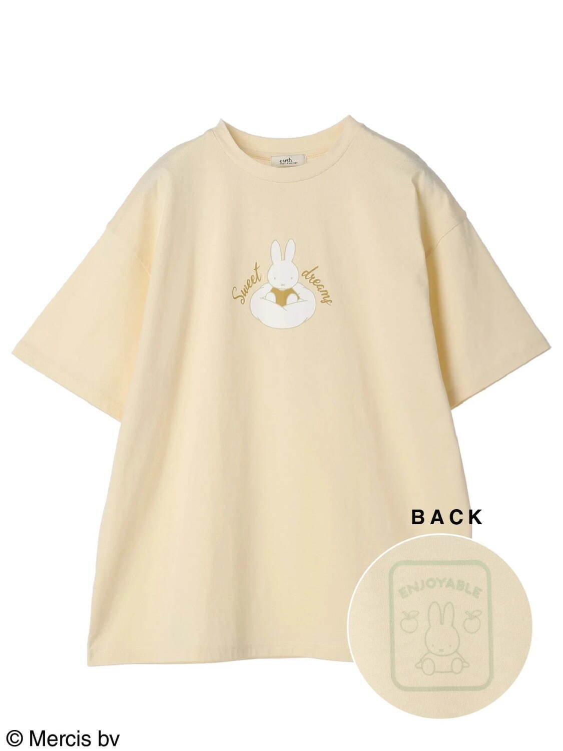 折りたたみiPhone 新品 MIFFY SWEET DREAMS L/S Tシャツ - トップス