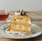 アフタヌーンティー・ラブアンドテーブル、白桃やキャラメルバナナの夏限定ミルクレープ｜写真5