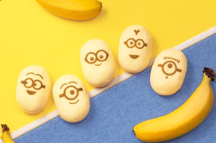 チョコバナナ｜ミニオンの関西限定スイーツ「ミニオンinカンサイ」第2弾、“バナナ×チョコ”のふわふわケーキ