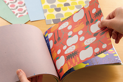 和モダン｜元マリメッコの「SOU・SOU」と「セキユリヲ」がデザインする、北欧柄ノートブック＆折り紙