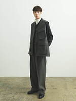 ザ・リラクス 2023年秋冬メンズコレクション - テーラリング、純化された造形性｜写真30