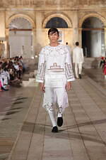 ドルチェ＆ガッバーナ 23年秋冬 アルタ サルトリア コレクション、“白い街”と南イタリアの伝統｜写真73