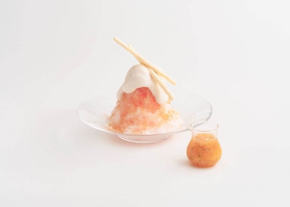 ＜ル ショコラ ドゥ アッシュ＞“完熟白桃”づくしの夏限定かき氷