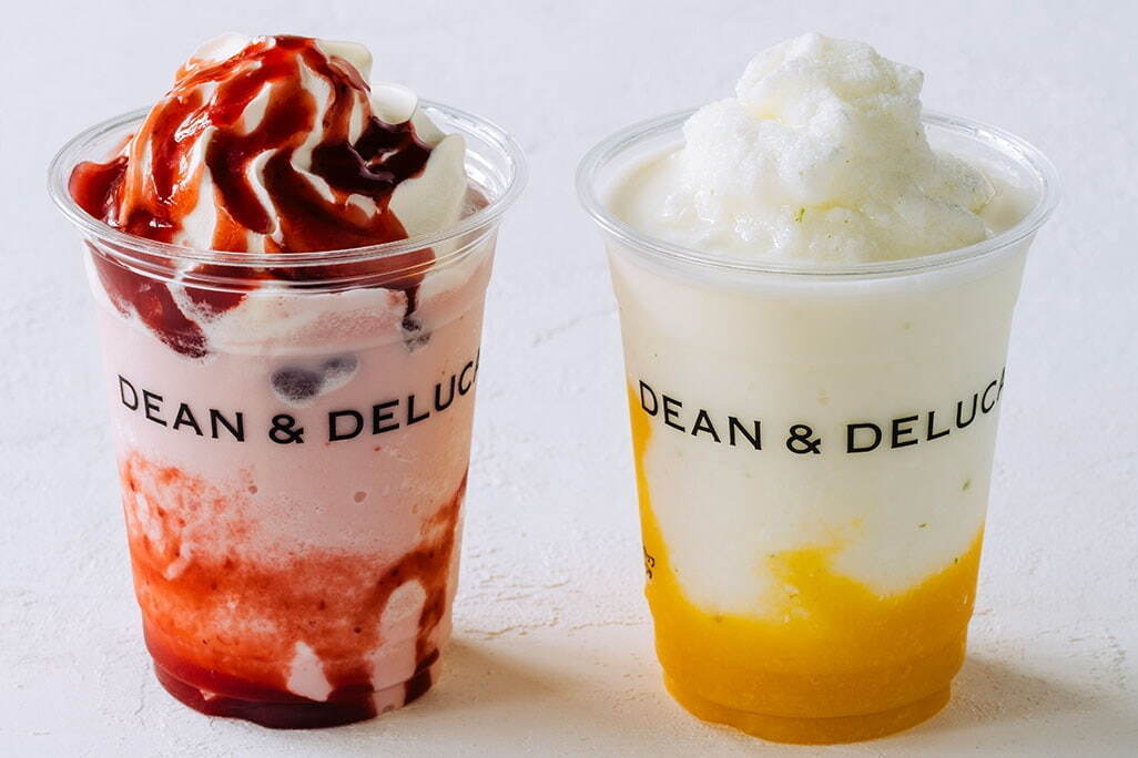 ディーン＆デルーカの夏限定フラッペ「ストロベリーミルクフラッペ」＆「マンゴーラッシー」