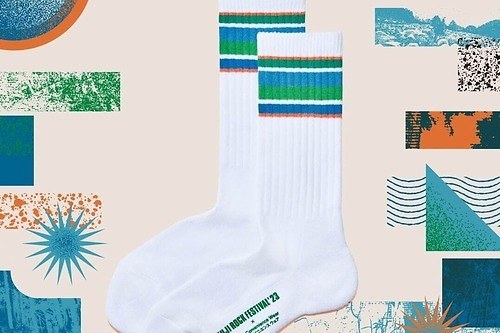 ファミマの「コンビニエンスウェア」×フジロック'23、“会場で使いたい”今治マフラータオルや靴下