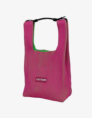 ラストフレームの新作ニットバッグ、“メタル＆ビビッドカラー”の市松模様バッグなどが京都で｜写真18