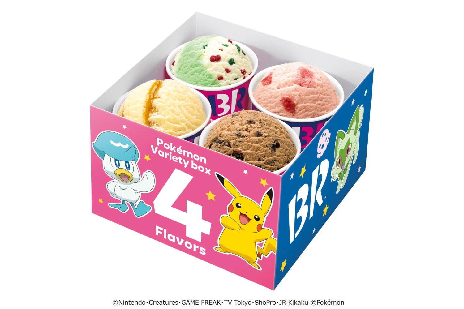 サーティワン アイスクリーム「ピカチュウとニャオハのぱちぱちアイス」など夏の限定ポケモンアイス｜写真12