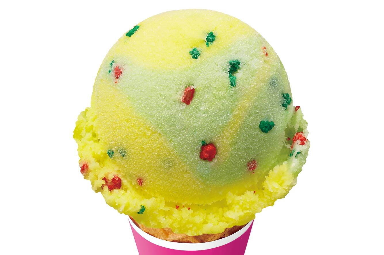 サーティワン アイスクリーム「ピカチュウとニャオハのぱちぱちアイス」