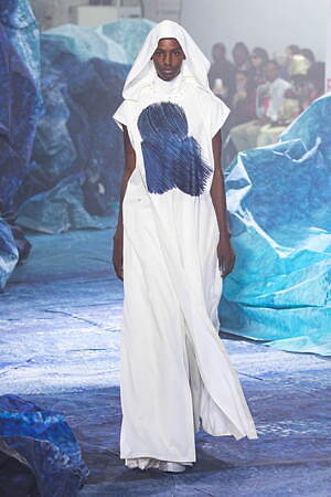 ユイマナカザト オートクチュール(YUIMA NAKAZATO Haute Couture ) 2022-23年秋冬ウィメンズ&メンズコレクション  - 写真3