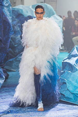 ユイマナカザト オートクチュール(YUIMA NAKAZATO Haute Couture ) 2022-23年秋冬ウィメンズ&メンズコレクション  - 写真15