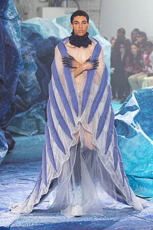 ユイマナカザト オートクチュール(YUIMA NAKAZATO Haute Couture ) 2022-23年秋冬ウィメンズ&メンズコレクション  - 写真19