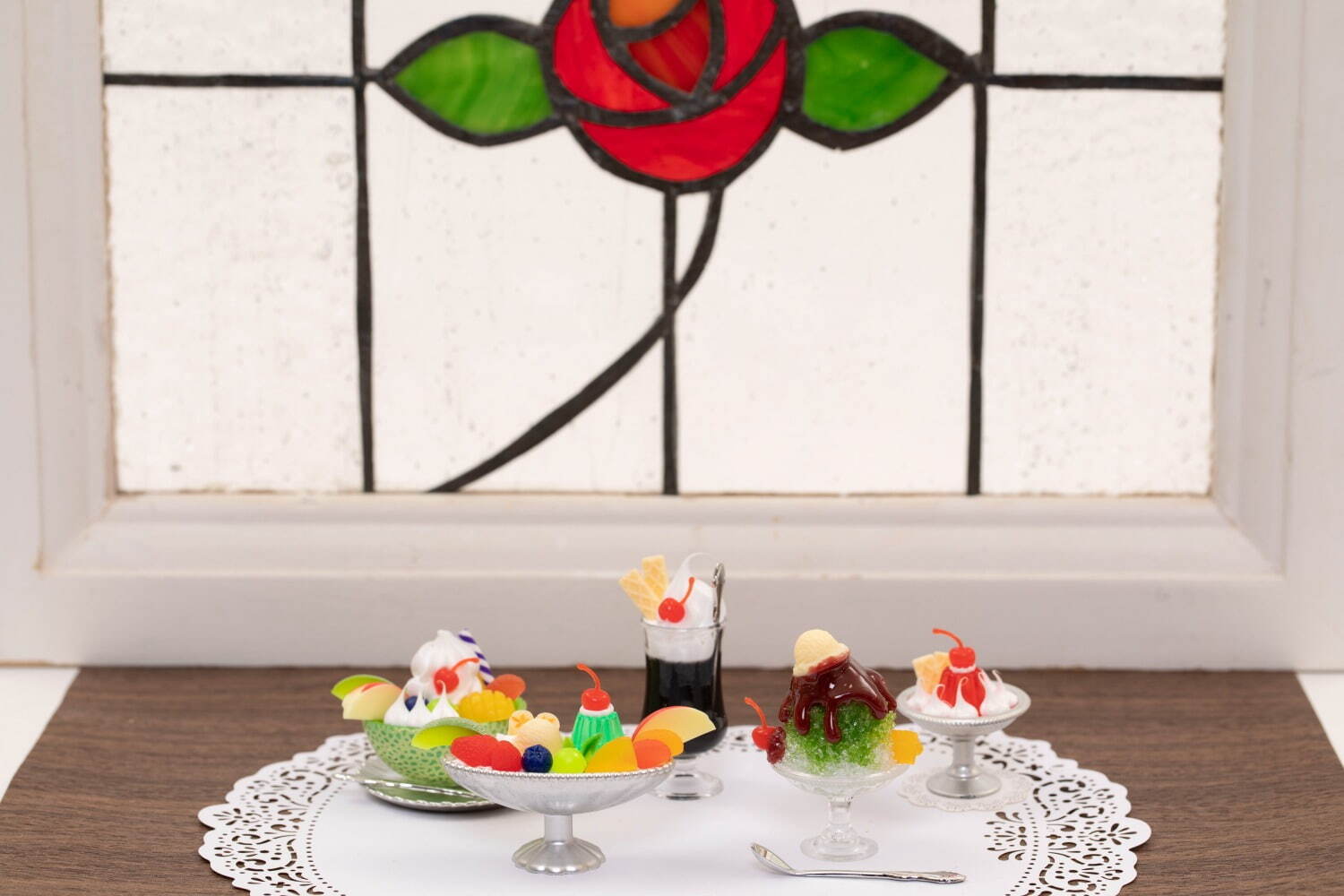 《レトロ喫茶 ゼリー かき氷マスコット》トイズスピリッツ 2022年 ©2018 TOYS SPIRITS CO.,LTD. All Rights Reserved