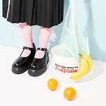 Q-pot.「メルティングチョコレートシューズ」“とろけるチョコ”の厚底メリージェーンが一般発売｜写真4