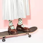 Q-pot.「メルティングチョコレートシューズ」“とろけるチョコ”の厚底メリージェーンが一般発売｜写真6