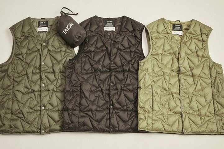 コンバース トウキョウ×タイオン、“星型キルティング”のインナーダウンベストやジャケット