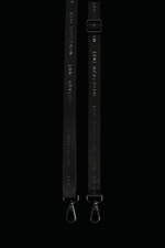 POTR×ミノトール インストのショルダーウォレットバッグ、マットなオールブラック仕上げ｜写真7