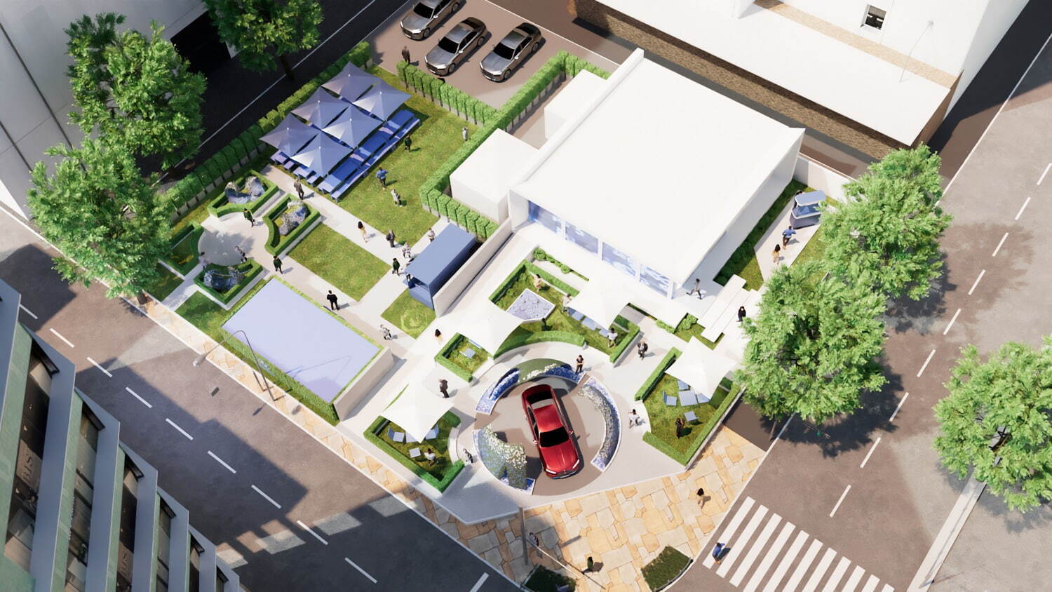 BMWの期間限定イベントが表参道で、日本初！電気自動車「BMW i5」展示＆限定フードメニューも｜写真41