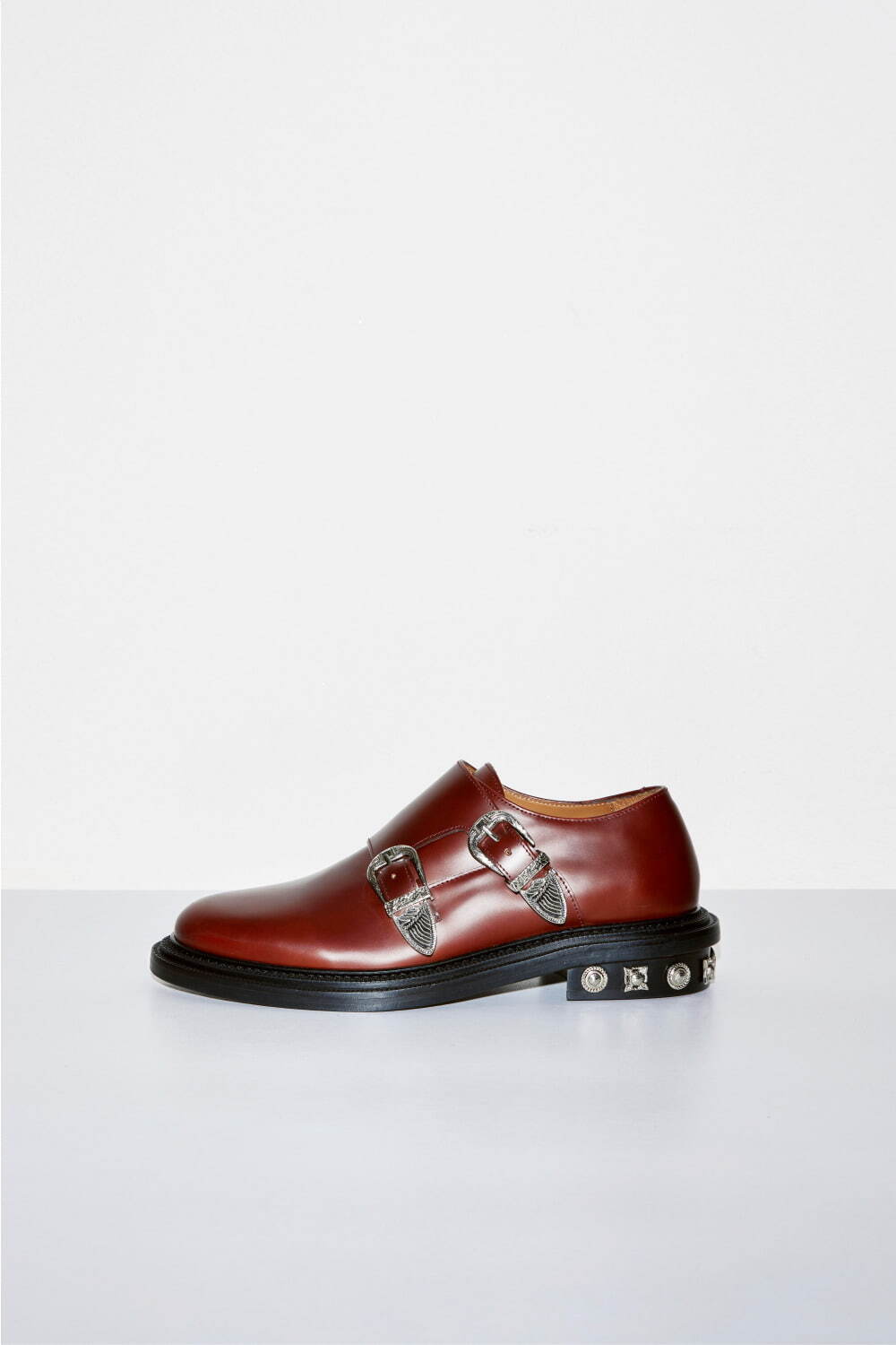 Double monk strap shoes 69,000円