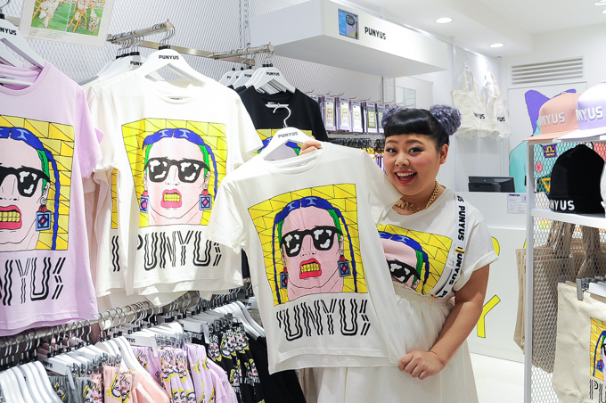 渡辺直美プロデュース「プニュズ」が渋谷109にオープン！フリーサイズ～6Lまで展開 | 写真