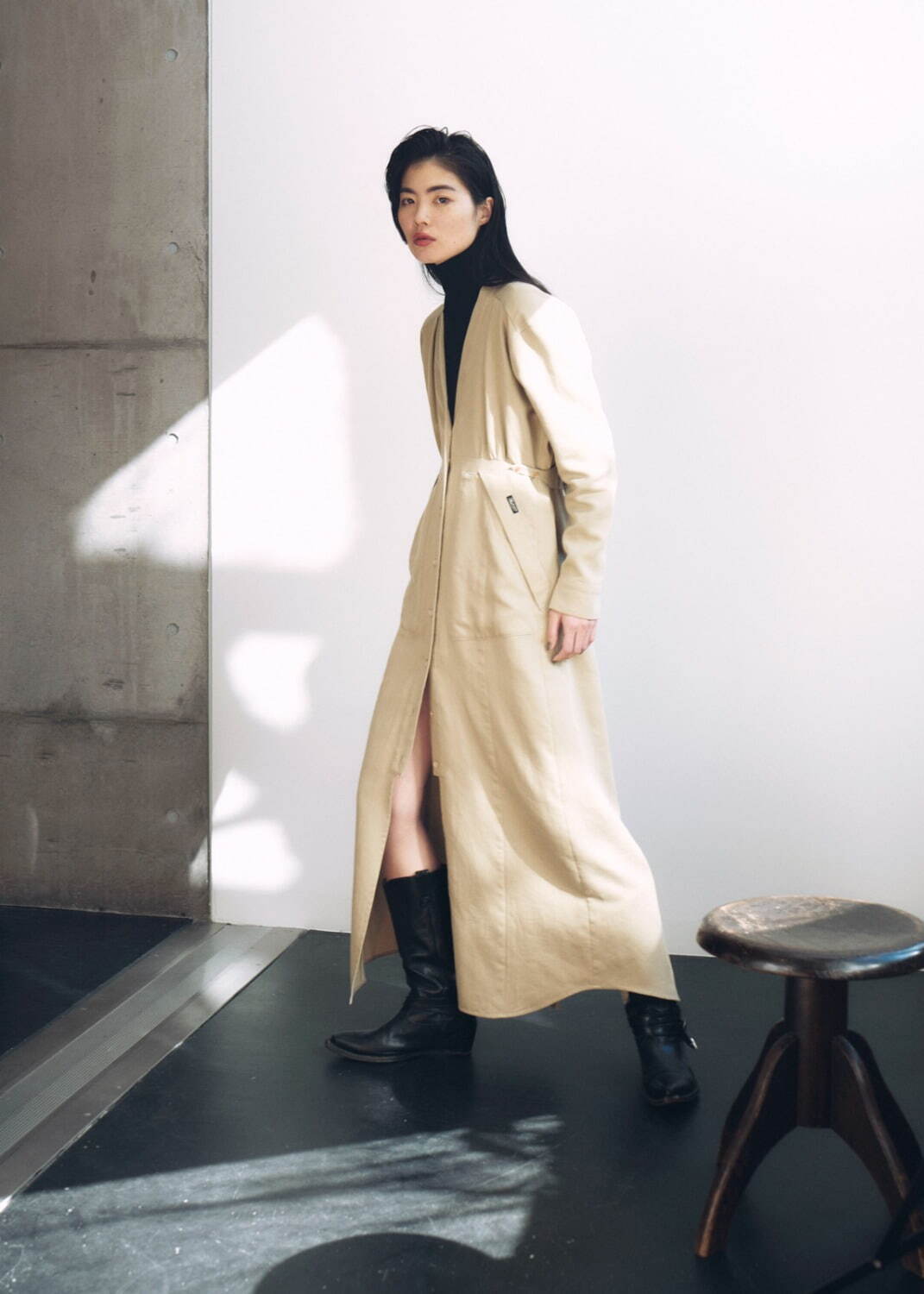 フォトコピュー 2023-24年秋冬｜ スタンド/ノーカラーコート