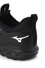 マーガレット・ハウエル×ミズノ新作スニーカー、メッシュアッパーのブラック＆カーキで｜写真6