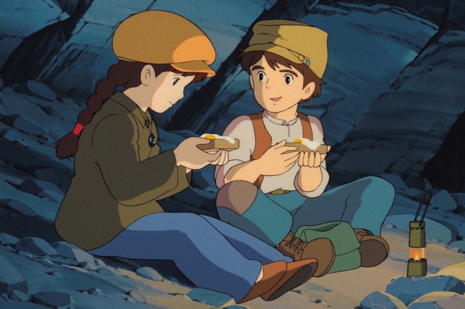 本屋(書店)｜『天空の城ラピュタ』の“ジブリめし”が書籍化、シータ＆パズーの「目玉焼きパン」レシピなど