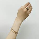 アナ スイ“カットガラス×透かし模様”の蝶アクセサリー、幻想的な輝きのピアスや2連風ブレスレット｜写真6