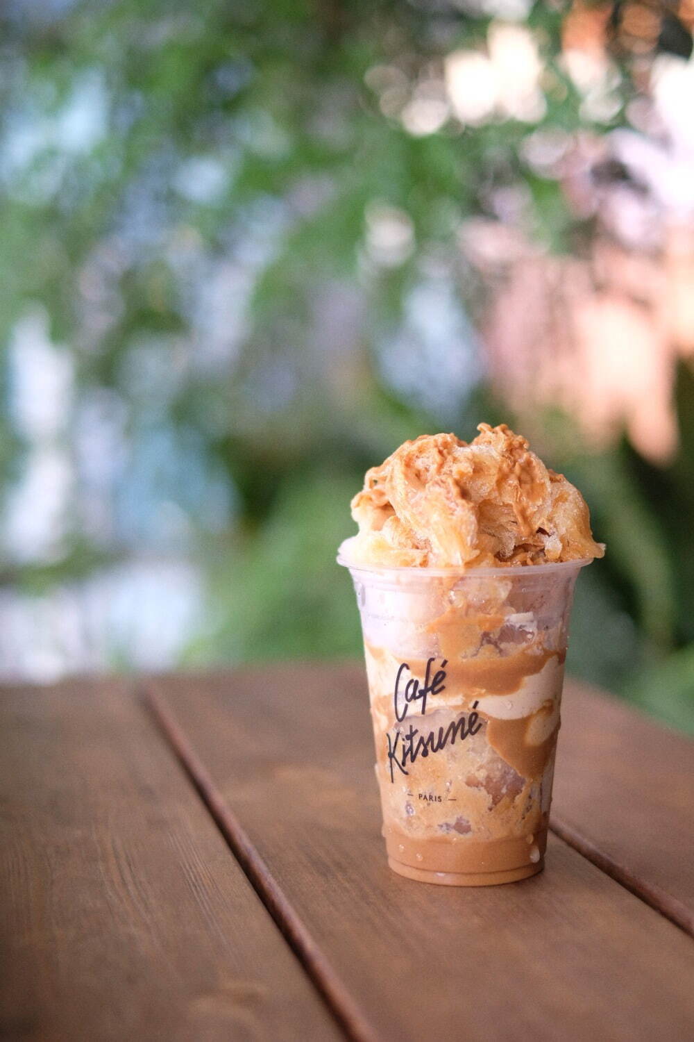 「かき氷 カプチーノ」 イートイン＆テイクアウト 各850円