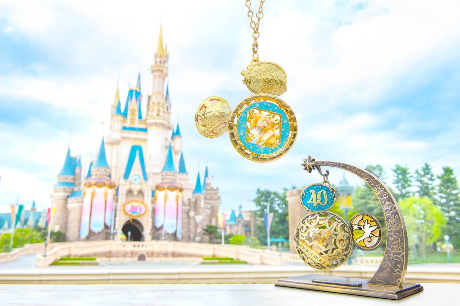 東京ディズニーリゾート40周年グッズ、モコモコ素材のカチューシャ