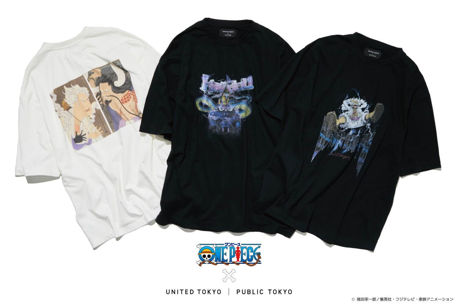 ONE PIECE Tシャツ ルフィ カイドウ 浮世絵