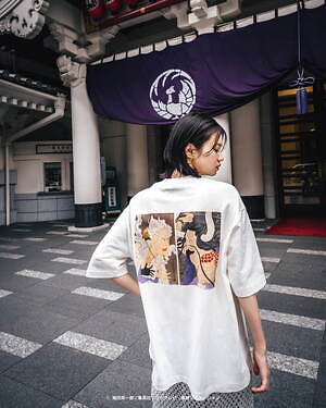 アニメ『ONE PIECE』コラボTシャツ「GEAR5」状態のルフィの
