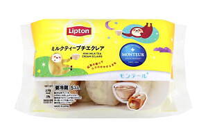 リプトン紅茶のミルクティーシュークリーム、“紅茶風味”際立つゼリー&ミルクティークリーム入り|写真6