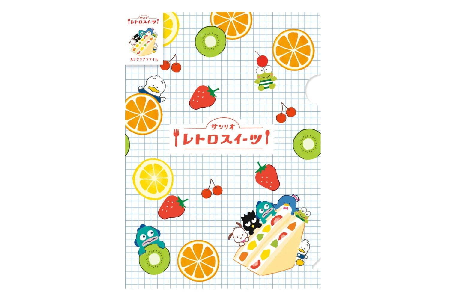 A5クリアファイル 495円
