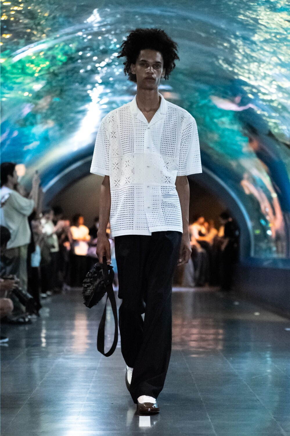 ヨウジヤマモト アール クロス レザー 本革 トング サンダル シューズ シンプル メンズ Lサイズ A.A.R Yohji Yamamoto 靴 DF11688■