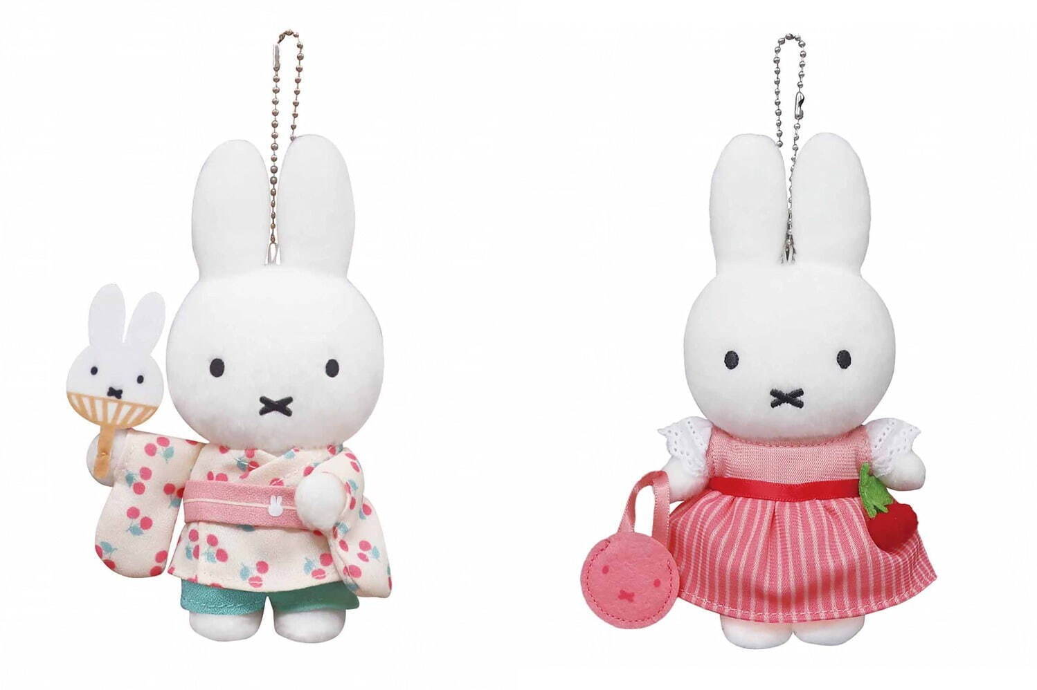 浴衣　miffy  ぬいぐるみ　キーホルダー