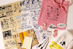 スヌーピーのデザインホテル「ピーナッツ ホテル」5周年記念グッズ