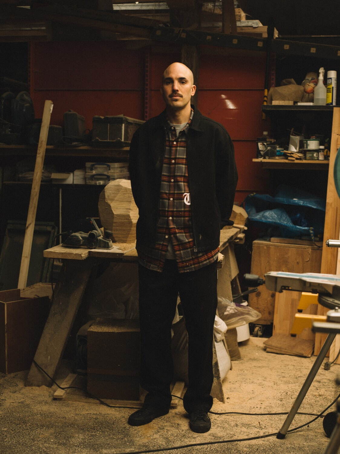 ユニフォーム エクスペリメント 2023-24年秋冬｜male ノーカラージャケット