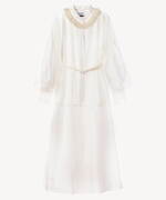 ミュベールの2023年秋冬ワンピース、チュールを重ねたベロアドレス＆シャツワンピース｜写真11