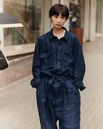 リフォメッド新作、“現場服”テーマのリネン素材ジャンプスーツ - 1LDK アネックス別注｜写真2