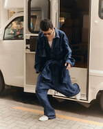 リフォメッド新作、“現場服”テーマのリネン素材ジャンプスーツ - 1LDK アネックス別注｜写真1