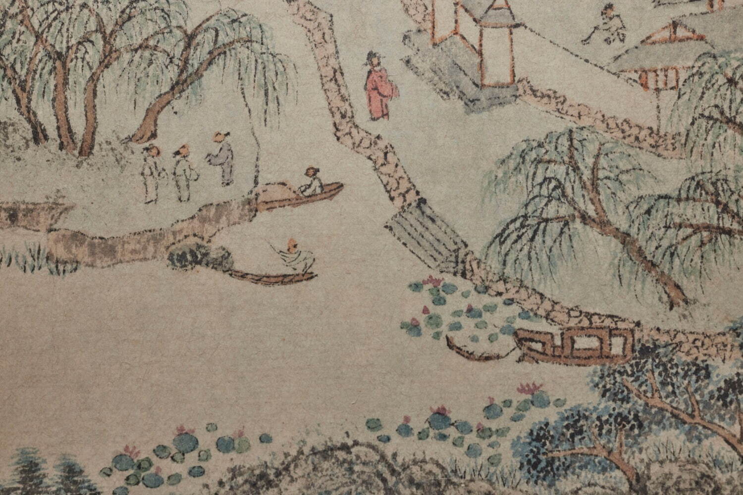 沈周《縹緲峰図巻》(部分)