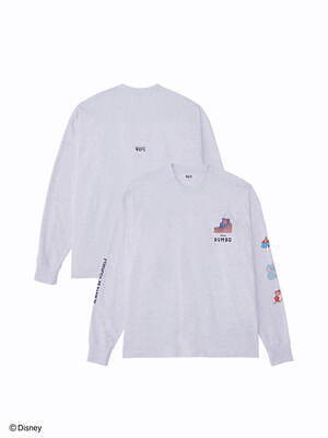 ディズニーアニメ映画『ダンボ』白黒プリントTシャツ＆ねずみのティモシーなど描くロンT、ウェイヴで｜写真4