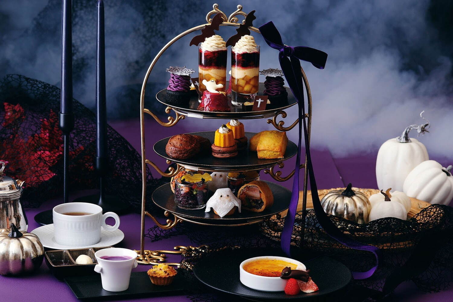 ヨーク｜ホテル インターコンチネンタル 東京ベイのハロウィンアフタヌーンティー、秋の味覚をふんだんに使って