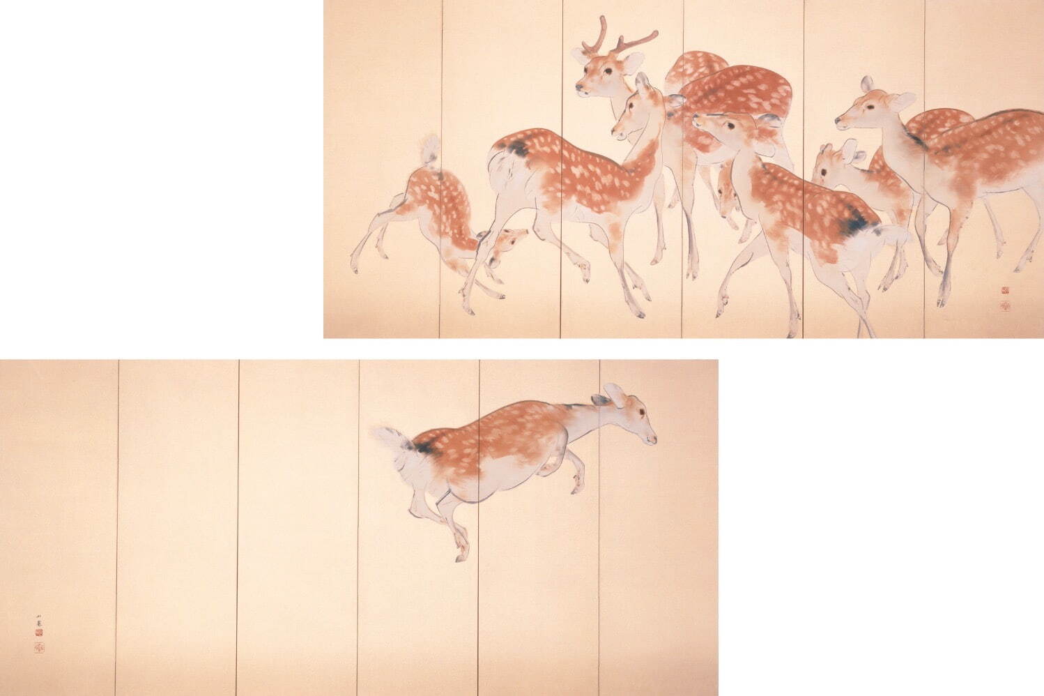 竹内栖鳳 《夏鹿》 1936年 MOA美術館蔵