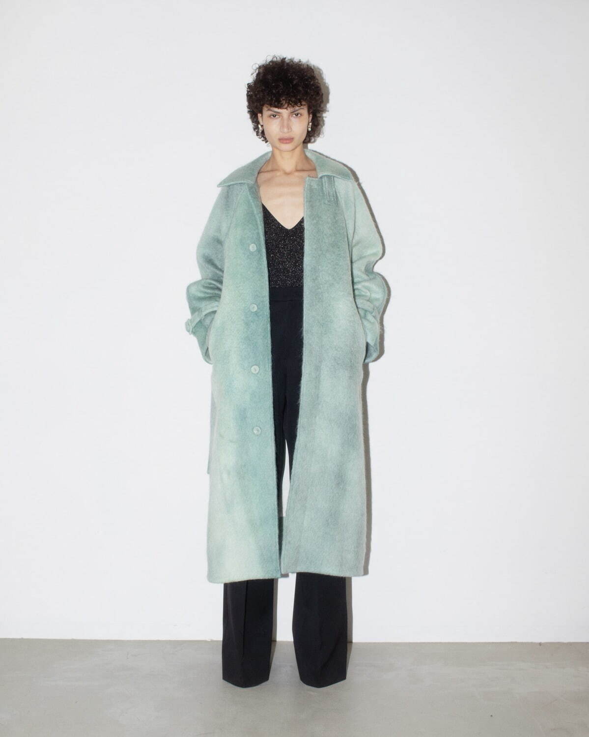 Kyoji Maruyama　ウールヘリンボーンコート　さくらい SUN VALLEY SALE 40%OFF tukuroi ツクロイ (サンバレー sun