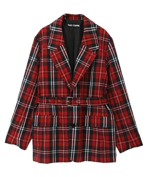 キャンディストリッパー☆ファードットジャケット☆未使用品 Candy Stripper（キャンディストリッパー）の「PEPE FUR JACKET