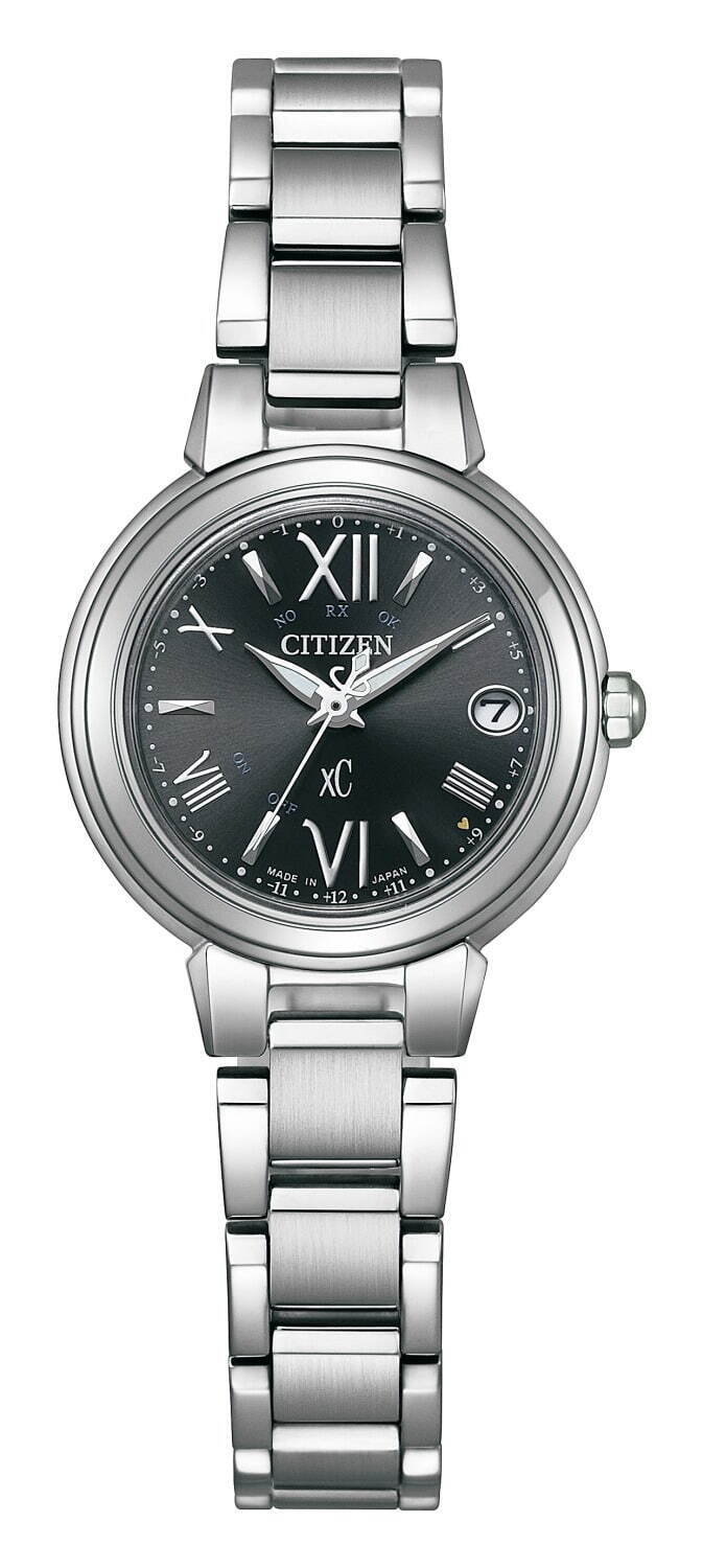 シチズン クロスシー“シンプル×小ぶりサイズ”の新作ウィメンズ腕時計、艶やかなブラック文字盤で｜写真5