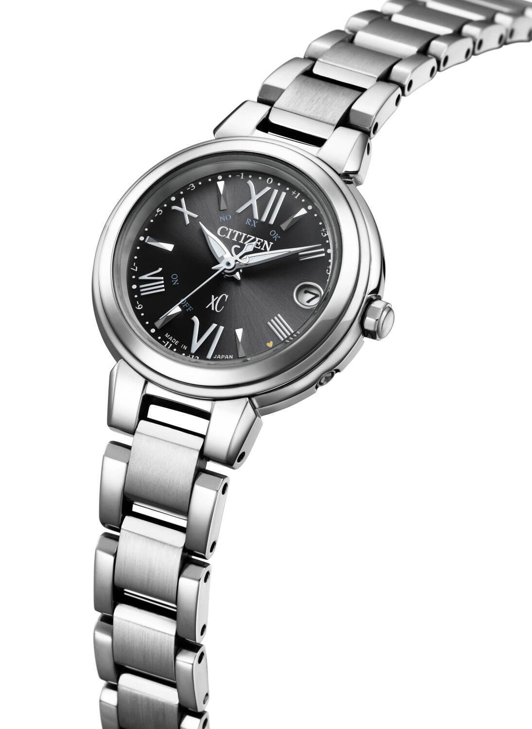 シチズン クロスシー“シンプル×小ぶりサイズ”の新作ウィメンズ腕時計、艶やかなブラック文字盤で｜写真4
